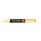 Paintmarker Uni POSCA PC1MC extra fijn ivoor