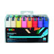 Paintmarker Uni POSCA PC8K breed schuin assorti set à 16 stuks