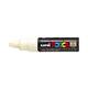 Paintmarker Uni POSCA PC8K breed schuin ivoor