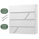 Brievenbus BRASQ PB200 Deluxe wand wit