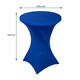 Tafelrok BRASQ voor statafel 80cm blauw