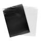 Voorblad Quantore A4 PP 300 micron zwart 100 stuks