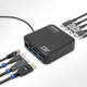Dockingstation ACT USB-C Dual Monitor met Power Delivery