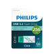 USB stick 3.2 Philips Click USB-C 256GB groen