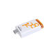 USB stick 3.2 Philips Click USB-C 128GB oranje
