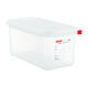 Voedseldoos Araven GN 1/3 met deksel 6 liter 4 stuks