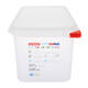 Voedseldoos Araven GN 1/3 met deksel 6 liter 4 stuks