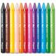 Waskrijt Maped Color'Peps Wax set á 12 kleuren