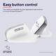 Muis Trust ergonomisch BAYO II wit
