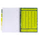 Projectboek Pukka Pad Recycled A4 lijn 5-tabs 4-gaats 200 pagina's 80gr groen