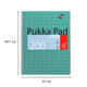 Collegeblok Pukka Pad Jotta A4 lijn 4-gaats 200 pagina's 80gr groen