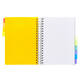 Projectboek Pukka Pad White B5 lijn 10-tabs 400 pagina's 80gr