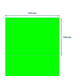 Etiket Rillprint 210x148mm fluorgroen 200 etiketten