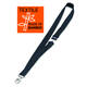 Textielkoord Durable ECO met karabijnhaak 10 stuks