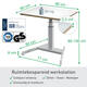 Zit-sta bureau Leitz Ergo elektrisch compact