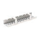 Kabelgoot Euroseats universeel 50cm wit