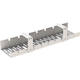 Kabelgoot Euroseats universeel 50cm wit