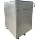 Ladeblok Euroseats 3 lade (2+1) 50x39x60cm op wieltjes grijs