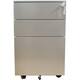 Ladeblok Euroseats 3 lade (2+1) 50x39x60cm op wieltjes grijs