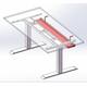 Kabelgoot Euroseats universeel 110cm wit