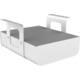 Persoonlijke lade Euroseats 369x292x189mm wit