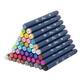 Alcoholmarkers Nassau Arts duopunt set à 48 kleuren