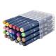 Alcoholmarkers Nassau Arts duopunt set à 24 kleuren