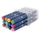 Alcoholmarkers Nassau Arts duopunt set à 12 kleuren