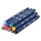 Alcoholmarkers Nassau Arts duopunt set à 12 kleuren