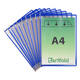 Zichtpaneel Tarifold A4 verticaal blauw 10 stuks