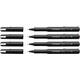 Fineliner STABILO dr!ver fijn assorti 4 stuks