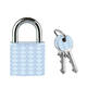 Hangslot Masterlock 30mm golven motief