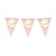 Party Flags foil It's a girl!