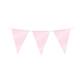 Party Flag Foil Baby Pink