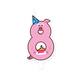 Jungle candle 8 Pig