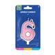 Jungle candle 6 Flamingo