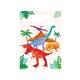 Cadeau tasjes Dino papier 23x16,5cm 6 stuks