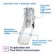 Toiletpapierdispenser Tork T7 Elevation OptiServe Coreless medium verticaal duo wit 558040