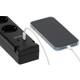 Stekkerdoos Brennenstuhl Bremounta 5vdig incl 2 USB C 3 meter zwart