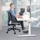 Stoelkussen Fellowes Breyta Wig zwart