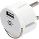 Stopcontactadapter Brennenstuhl USB A 2.4A wit