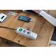 Stopcontactadapter Brennenstuhl USB A 2.4A wit