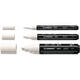 Acrylmarker STABILO  Free Acrylic Mixed Tip set à 3 breedtes wit