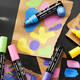 Acrylmarker STABILO  Free Acrylic T800C Seaside assorti 5 stuks