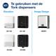 Handdoekrol Tork H1 Matic Advanced 2-laags 150m naturel 290099
