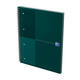 Spiraalblok Oxford International Notebook A4+ lijn 160 pagina's groen