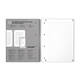 Spiraalblok Oxford International Notebook A4+ lijn 160 pagina's zwart