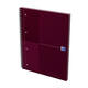 Spiraalblok Oxford International Notebook A4+ lijn 160 pagina's rood