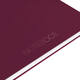 Spiraalblok Oxford International Notebook A4+ lijn 160 pagina's rood