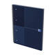 Spiraalblok Oxford International Notebook A4+ lijn 160 pagina's blauw